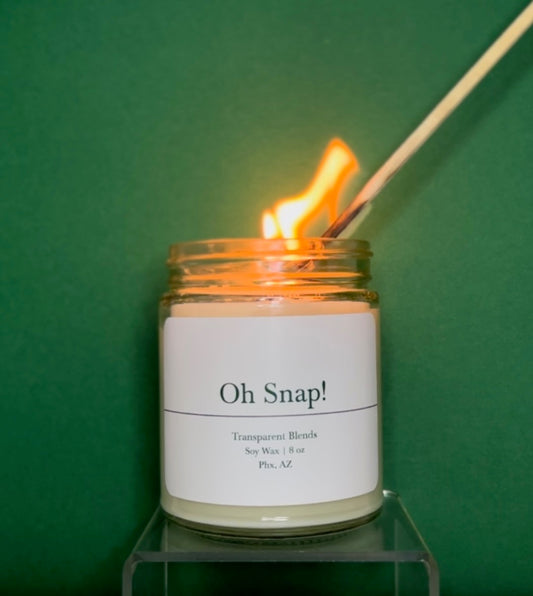 Oh Snap! Candle