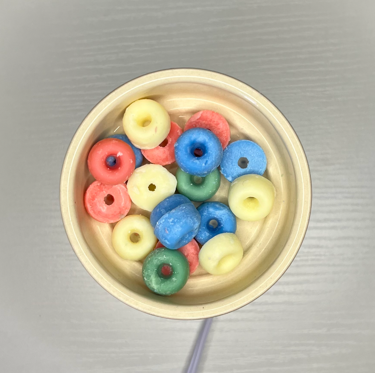 Colorful Cheerios Wax Melt